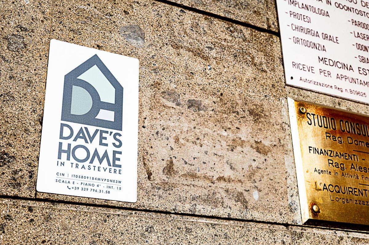 Dave'S Home In Trastevere Rom Exterior foto